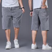 ราคา กางเกงยีนส์ขาสั้นผู้ชายไซส์ใหญ่ 30 50 ทรงหลวมสไตล์เกาหลีฤดูร้อนกางเกง (17481994861)