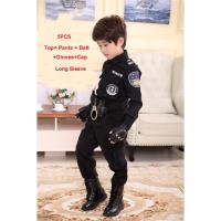 ราคา Children Halloween Policeman Costumes Kids Party Carnival Police Uniform Boys Policemen Costumes Cosplay Kids Army Police Uniform Clothing Set Cosplay Performance Uniforms (20815179615)