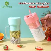 ราคา MAYTTO ถ้วยคั้นน้ำผลไม้ขนาดเล็กพกพาได้เครื่องปั่นผลไม้พกพาแบบชาร์จไฟได้เครื่องปั่นน้ำผลไม้อัตโนมัติผลไม้ผสม USB ชาร์จได้ใช้งานง่ายมอเตอร์แข็งแรง6ใบพร้อมหลอดดูดน้ำโดยตรง (20963257581)