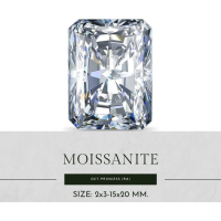 ราคา เพชร Moissanite รูปทรง OCTAGON PRINCESS RA RADIANT CUT ไซส์ 2x3 mm 15x20 mm Clarity vvs1 Color D น้ำ 100 เพชรน้ำงามคัดเกรดคุณภาพสูง เพชรขาวสะอาด (21608736176)