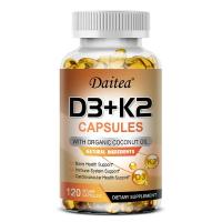 ราคา อาหารเสริม Daitea วิตามิน D3 K2 ส่งเสริมสุขภาพกระดูก การดูแลข้อต่อ และสนับสนุนการทำงานของหัวใจและหลอดเลือด (21451713144)