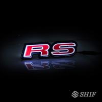 ราคา ZR 1 X RS Emblem ไฟ LED ด้านหน้า Grill Grille Badge Fit สำหรับ Honda Civic Accord CRV (15617295359)