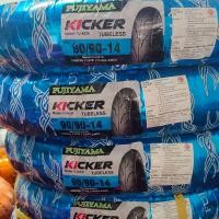 ราคา ยางหน้าหลัง 80 90 และ 90 90 ขอบ 14 TL FUJIYAMA ลาย Kicker สำหรับ แม็ก Scoopy i Click125i Mio125 PCX (20934883714)
