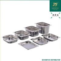ราคา NTS GN PAN ถาดอุ่นอาหาร อ่างอุ่นอาหาร ถาดสแตนเลส GN1 2 กว้าง325 x ยาว265 มม NTS1 GN12 (12059021591)