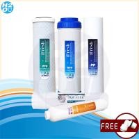 ราคา iFresh ระบบ UF ชุดไส้กรองน้ำดื่ม ไส้กรองน้ำ 5 ขั้นตอน แบบ5ไส้ ไส้กรอง PP Gac CTO Post ขนาด10นิ้ว UF AQUATEK UF HDK (16107152820)