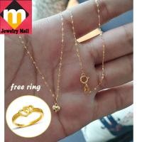 ราคา สร้อยอิตาลี ทองคำแท้ 18K น้ำหนักทอง 0 9 กรัม สร้อยคอหัวใจ ทองคำแท้ 96 5 ยาว18นิ้ว ขายได้ จำนำได้ งานฝีมือจากช่างเยาวราช (21734263065)
