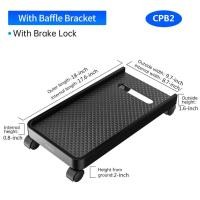ราคา ส่งจากไทย ออกใบกำกับได้ ORICO ABS Computer CPU Stand with Wheels Stable Vertical Stand For Computer Cases PC Tower Waterproof Thermal Hollow Design CPB1 (6101140560)
