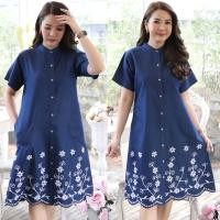 ราคา ชุดเดรสยีนส์ dress jeans ชุดยีนส์ มินิเดรสยีนส์ เดรสยีนส์ แซกยีนส์ เสื้อคลุมยีนส์ เสื้อยีนส์ (21290136160)