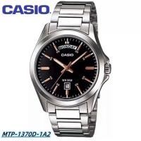 ราคา ST200 Casio กันน้ำ นาฬิกาข้อมือ รุ่น MTP 1370D 1A1 MTP 1370D 1A2 MTP 1370D 7A2 นาฬิกาผู้ชาย สายสแตนเลส (21519705149)