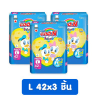 ราคา ยกลังx3 Goon กูนน์ เฟรนด์ ผ้าอ้อมเด็ก รุ่นกลิ่นแป้งเด็ก ไม่มีกลิ่น ไซส์ S 3XL ผ้าอ้อม รุ่น Goon Friends กางเกงผ้าอ้อมเด็ก แพมเพิสเด็ก Baby Diapers (21229125012)