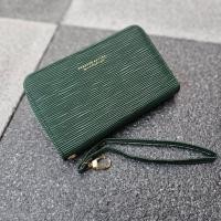 ราคา กระเป๋าสตางค์ผู้หญิง ซิปรอบ ด้านในสีแดง ไซส์กลาง งานสวย หนังPU (21328045296)