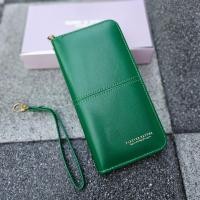 ราคา กระเป๋าสตางค์ซิปรอบใบยาว ด้านในสีแดง มีสายคล้อง พร้อมกล่อง (21326604785)