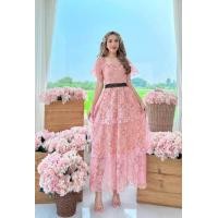 ราคา SALE งานเซลชุดลูกไม่ เดรสลูกไม้ สีขาว สีชมพู ต่างๆ งานมือใหม่ มือ 1 ป้ายห้อย ชุดไปทำบุญ (21479926216)