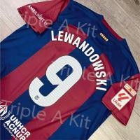 ราคา ใหม่ เสื้อบอล บาร์เซโลน่า ชุดเหย้า แฟน Fan ฤดูกาล 23 24 ฟูลออฟชั่น ลาลีก้า (19584723009)