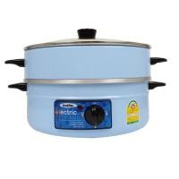 ราคา IMARFLEX กะทะไฟฟ้า 2ชั้น ฝากระจก หม้ออเนกประสงค์ รุ่น MP 14 (14445696653)