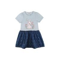 ราคา Chelsee ชุดเดรสกระโปรงยีนส์ เด็กผู้หญิง รุ่น 237987 ลายกระต่าย ผ้า 100 Cotton นิ่ม อายุ 2 9 ปี เสื้อผ้าเด็ก (21611092009)
