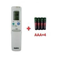 ราคา ฟรีถ่าน รีโมทแอร์ SANYO RCS 4MHVPIN4E ใช้ได้ทุกรุ่น ปุ่มตรงทรงเหมือนใช้ได้ทุกฟังก์ชั่น (19923178553)
