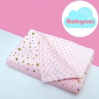 ราคา ผ้าห่มขนมิ้งค์ดอทนุ่มพิเศษ Premium Baby Blanket Minky Dot (9504678770)