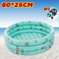 ราคา ลดล้างสต๊อก สระว่ายน้ำเด็กสระน้ำเป่าลม 61 80 90cm สระเด็ก สระน้ำเป่าลมเด็ก การพับไม่ใช้พื้น ที่ สระว่า ยน้ำเล็ก ๆ สระน้ำเป่าลม Swimming PooL จัดหาอุปกรณ์เสริม (21419486777)