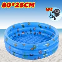 ราคา ลดล้างสต๊อก สระว่ายน้ำเด็กสระน้ำเป่าลม 61 80 90cm สระเด็ก สระน้ำเป่าลมเด็ก การพับไม่ใช้พื้น ที่ สระว่า ยน้ำเล็ก ๆ สระน้ำเป่าลม Swimming PooL จัดหาอุปกรณ์เสริม (21419486776)