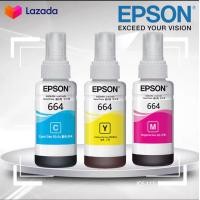 ราคา หมึกแท้ 100 Epson T664 ราคาถูก หมึกเติม Epson 664 for L110 L120 L1300 L310 L210 L220 L360 L365 (21558910870)