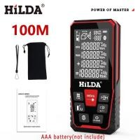 ราคา เครื่องวัดระยะทางเลเซอร์ hilda 50เมตร 100เมตร 120เมตรเครื่องวัดระยะทางเลเซอร์ไม้บรรทัดวัดระยะโปรเครื่องมือทดสอบไม้บรรทัดวัดระยะ (21171344092)