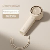 ราคา JISULIFE พัดลมพกพาขนาดเล็กแบบชาร์จไฟได้4000MAh USB Handheld Student Carry Fan (21676746328)