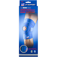 ราคา ของแท้ 100 LP SUPPORT 758 OPEN PATELLA KNEE SUPPORT ที่รัดเข่า ซัพพอร์ท พยุง รัด กล้ามเนื้อ บาดเจ็บ (350348637)