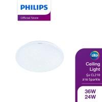 ราคา Philips Lighitng ไฟโคมเพดาน LED สำเร็จรูป 36วัตต์ 24 วัตต์ แสงขาว Cool daylight 6500K ไม่มีรีโมท รุ่น CL210 EC RD (21576079050)