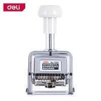 ราคา Deli เครื่องรันเบอร์ เครื่องตีเบอร์ เครื่องปั้มเลข ตรายางปั้มเลข 6 7 8 10 หลัก ใช้ง่าย เครื่องใช้สำนักงาน Numbering Machine (21152246109)