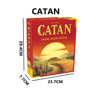 ราคา English version Catan Catan Extension 5 6 Player Board Game ประสบการณ์การ์ดหลายคนที่จำเป็นสำหรับความสนุกสนานและบรรจุภัณฑ์ที่สวยงาม (21387633218)