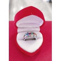 ราคา แหวนเงินแท้พลอยนพเก้าแหวนเงินแท้ 92 5 (16550648536)