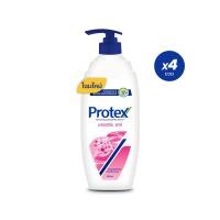 ราคา มี 2 แพ็คให้เลือก ครีมอาบน้ำโพรเทคส์ บลอสซัม แคร์ ขวดปั๊ม 450 มล Protex Blossom Care Shower Cream 450 ml Pump (21559070105)