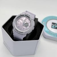 ราคา นาฬิกา casio baby จี นาฬิกาผู้หญิง นาฬิกาสายยาง 2ระบบ มีไฟ พร้อมกล่องกระดาษ (19286674282)