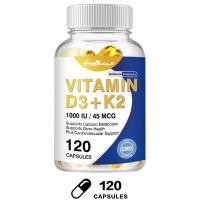 ราคา วิตามิน D3 K2 ผลิตภัณฑ์เสริมอาหารวิตามิน D วิตามิน K2 MK7 วิตามินคอมเพล็กซ์พร้อมอาหารเสริม D3 (21517148683)