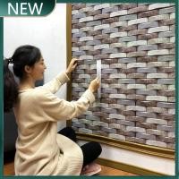 ราคา 30X30ซม ห้องครัวห้องน้ำ3D กระเบื้องสติ๊กเกอร์ติดผนังกันน้ำ Self Adhesive Wallpaper ห้องนอนพีวีซีตกแต่งบ้านสติ๊กเกอร์ติดผนัง (14472151974)