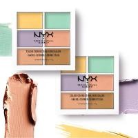 ราคา NYX Concealer Color Corrector Palette Professional Makeup คอนซีลเลอร์แต่งหน้าสีคอนซีลเลอร์ปกปิดรอย 6 สี (21615480252)
