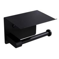 ราคา 1 Piece Toilet Paper Holder with Phone Holder Storage Tissue Holder with Shelf Organizer (18729214879)