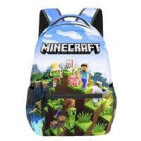 ราคา Minecraft กระเป๋าเป้สะพายหลัง กระเป๋านักเรียน มีซิป สําหรับเด็กประถม (19992030420)