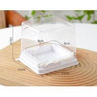 ราคา กล่องมูสเค้ก กล่องเค้กฝาสูง กล่องเค้กมินิ ส้อม กล่องเค้กจิ๋ว กล่องมูสเค้กพลาสติก กล่องเค้กใส (17091638670)
