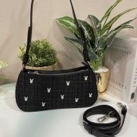 ราคา กระเป๋าสะพายทรงพอช ck มีสองสาย อานม้า 2023 ผ้าทวิต สวยมาก (19825738276)