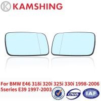 ราคา สำหรับ BMW 318i 320i 325i 330i 1998 2006 5Series 1997 2003รถที่มีความร้อนด้านข้างกระจกมองหลังเลนส์สีฟ้าแก้ว (21211729817)