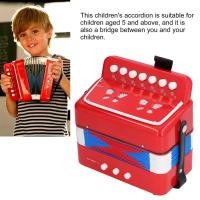 ราคา Mother Baby Childrens Accordion Toy 7 Keys Educational Small Musical Instrument for Kids (20726861864)