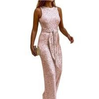 ราคา YTM ชุดหมีจั๊มสูทปักเลื่อมชุดจั๊มสูทคอวีลึกชุดจัมพ์สูทกางเกงขาม้าเว้าหลังเข้ารูปเสื้อผ้าของผู้หญิง (21422982186)