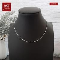 ราคา MT สร้อยคอเงินแท้ ลายปล้องอ้อย ตัดลาย งานอิตาลี ยาว 16 นิ้ว 925 Sterling Silver Chain sc086 16 MT Jewelry มณีธารา (10277369877)