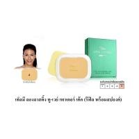 ราคา เท็ลมี ลองลาสติ้ง ทู เวย์ เพาเดอร์ เค้ก รีฟิล พร้อมสปองค์ tellme longlasting two way powder cake refill with sponge 15g (21513511357)
