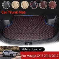 ราคา แผ่นหนังรองท้ายรถสำหรับ CX 5มาสด้า CX5 CX 5 KE 2013 2017แผ่นรองท้ายรถถาดวางสัมภาระอุปกรณ์พรมกันน้ำ (20319830600)