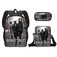 ราคา NALLCHEER จัดส่งฟรี สินค้าพร้อมส่ง 3 ชิ้น ชุดskibidi toilet ลำลอง ความจุใหญ่ กระเป๋านักเรียนกันน้ำ แฟชั่น อะนิเมะ ลายพิมพ์ กระเป๋านักเรียนใบใหญ่ กะเป๋า แฟชั่น ผญ กระเป๋าสะพาย ผู้ชาย กระเป๋าเป้ กระเป๋า