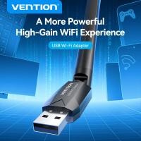 ราคา Vention เสาอากาศรับสัญญาณสูง 6dBi ตัวรับสัญญาณ Wi Fi 5 0G 2 4GHz for คอมพิวเตอร์แล็ปท็อป USB WIFI Adapter (21682221246)