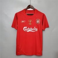 ราคา 2005ลิเวอร์พูลทีมเหย้า UCL Final เสื้อฟุตบอลย้อนยุค Football (20117533852)